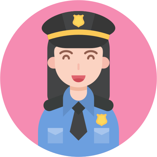 警察 Generic color fill icon