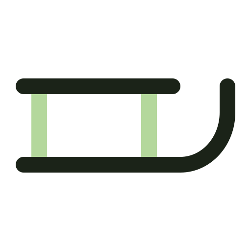 Sled Generic color outline icon