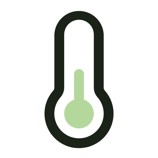 thermomètre Generic color outline Icône