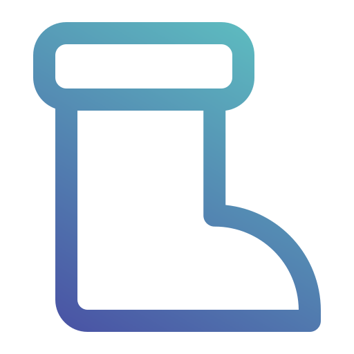 Boot Generic gradient outline icon