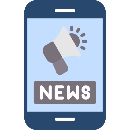 News feed Generic color fill icon