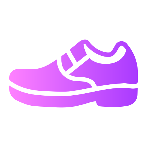 Leather shoes Generic gradient fill icon