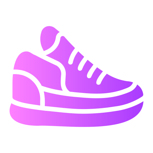 chaussures de sport Generic gradient fill Icône