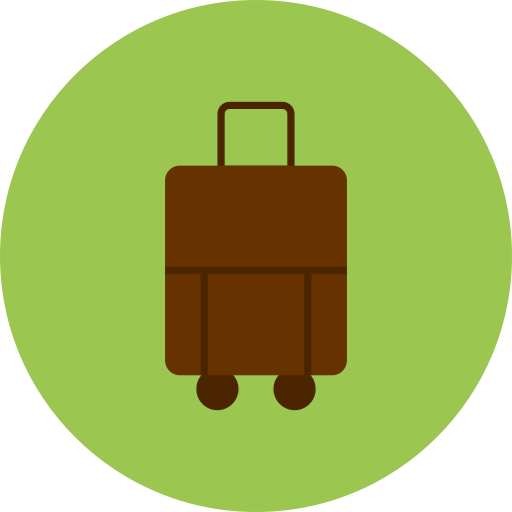 Luggage bag Generic color fill icon