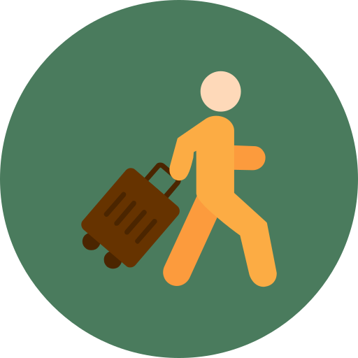 Travelling Generic color fill icon