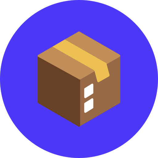 Cargo box Generic color fill icon
