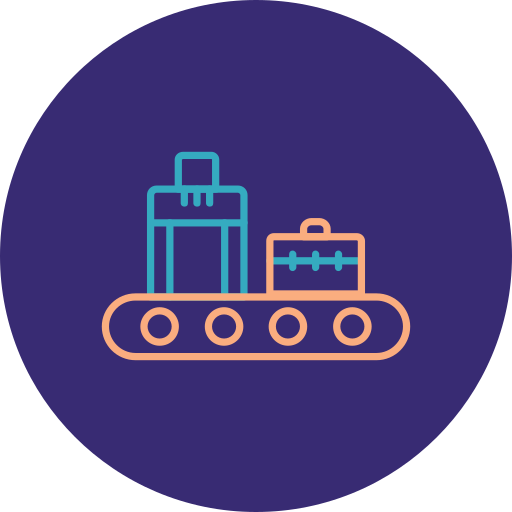 Luggage Generic color fill icon