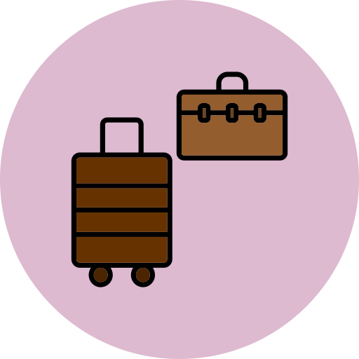 Suitcase Generic color lineal-color icon