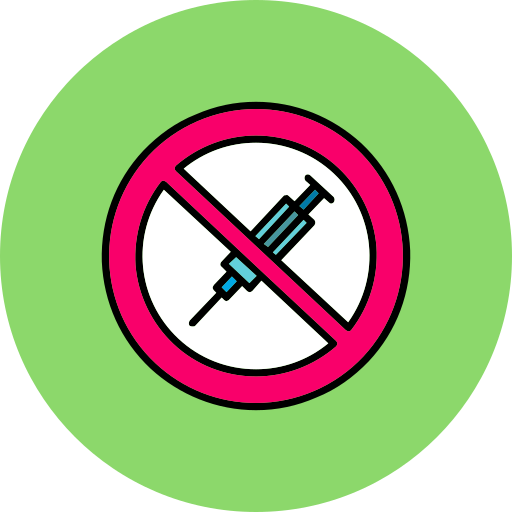 No syringe Generic color lineal-color icon