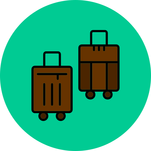 Luggage bag Generic color lineal-color icon