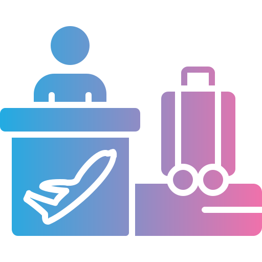 공항 Generic gradient fill icon