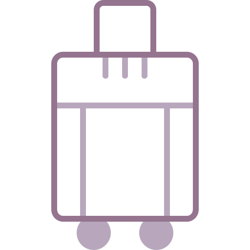 bolso de equipaje Generic color lineal-color icono