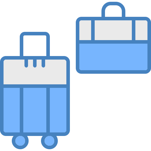 Сумка для багажа Generic color lineal-color иконка