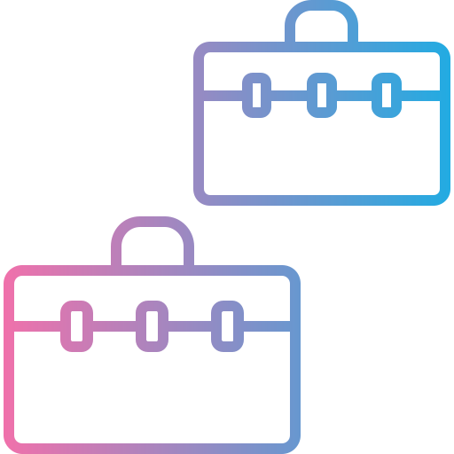 スーツケース Generic gradient outline icon