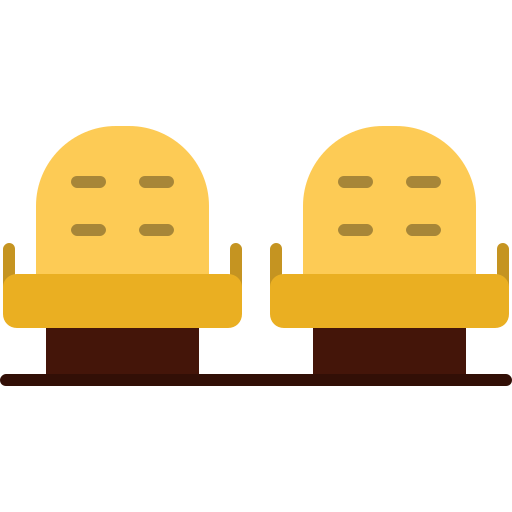 Seats Generic color fill icon