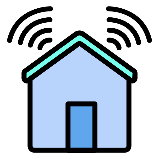 casa inteligente Generic color lineal-color Ícone