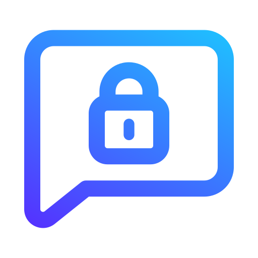 Privacy Generic gradient outline icon