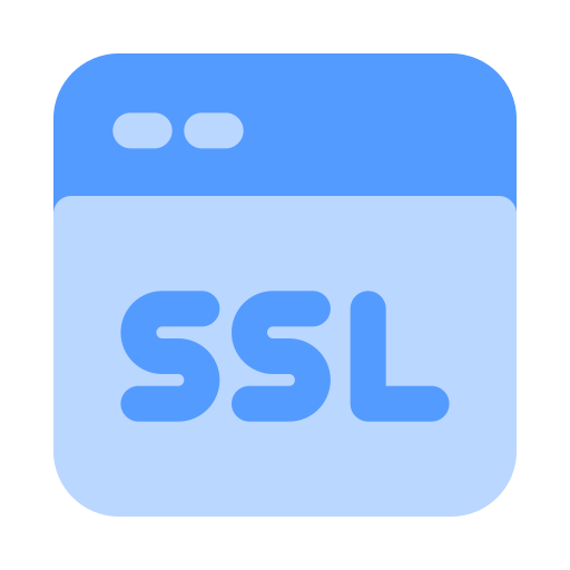 ssl-сертификат Generic color fill иконка