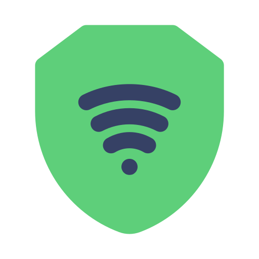 Secure wifi Generic color fill icon
