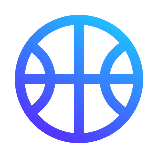 baloncesto Generic gradient outline icono