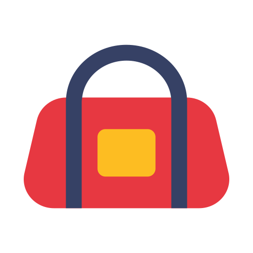 Спортивная сумка Generic color fill иконка