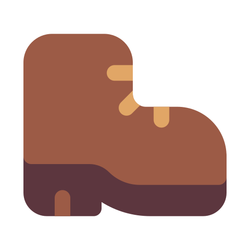 Hiking boot Generic color fill icon