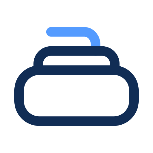 Curling Generic color outline icon