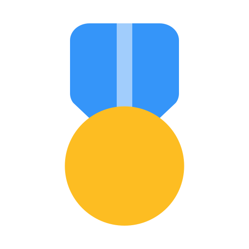 medaille Generic color fill icon