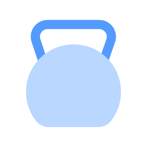kettlebell Generic color fill icona