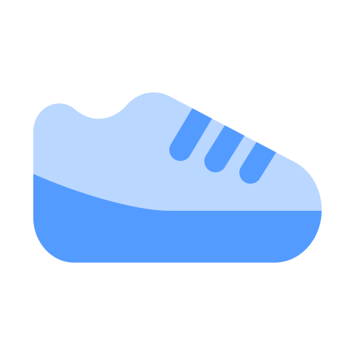Running shoe Generic color fill icon