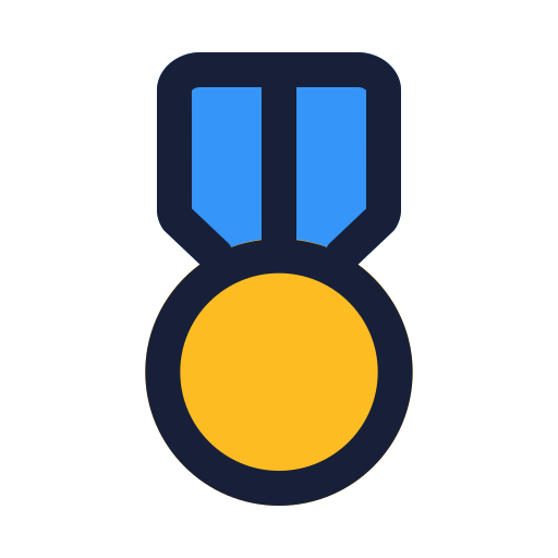 medalha Generic color lineal-color Ícone