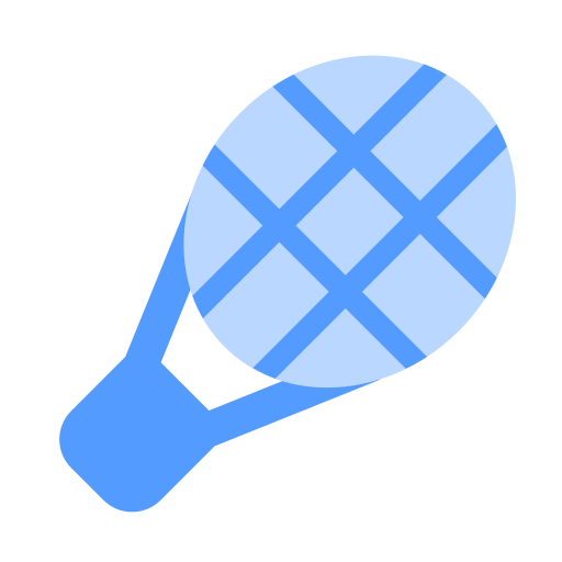 テニスラケット Generic color fill icon