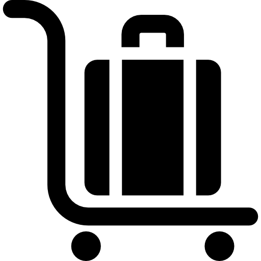 Suitcase cart Generic Others icon