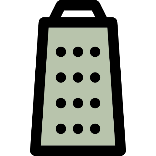 Grate Curved Lineal color icon