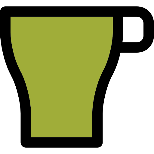 becher Curved Lineal color icon