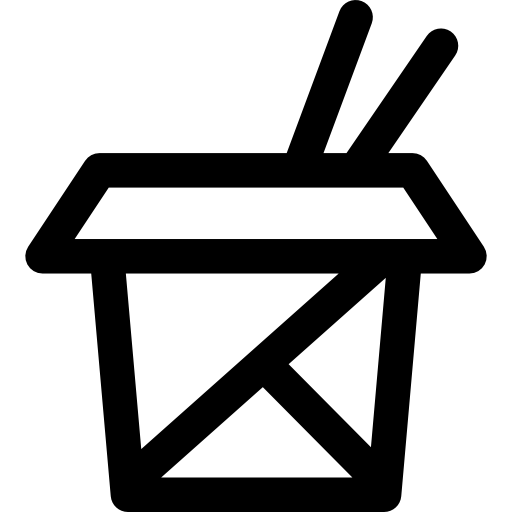 chinesisch Curved Lineal icon