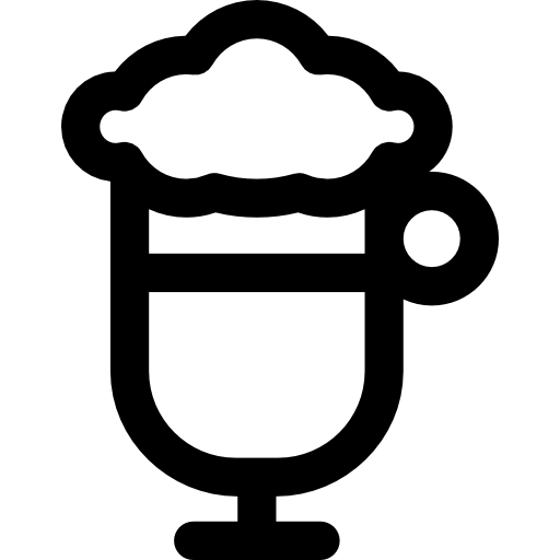 milchshake Curved Lineal icon