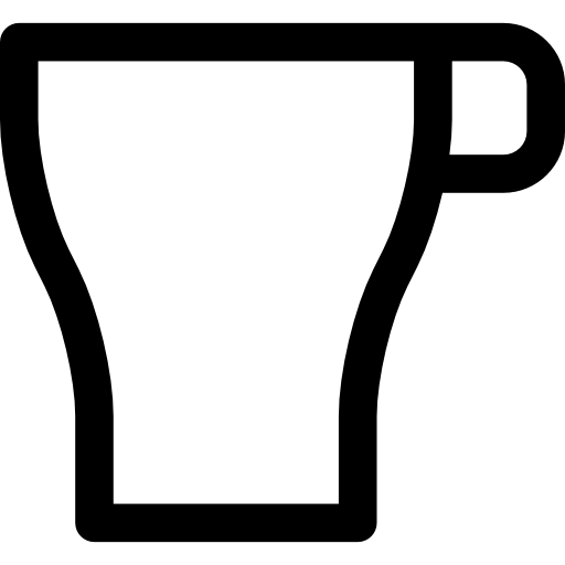 becher Curved Lineal icon