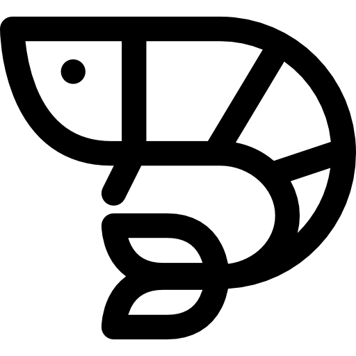 krewetka Curved Lineal ikona