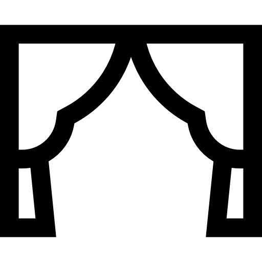 cortina Basic Straight Lineal icono