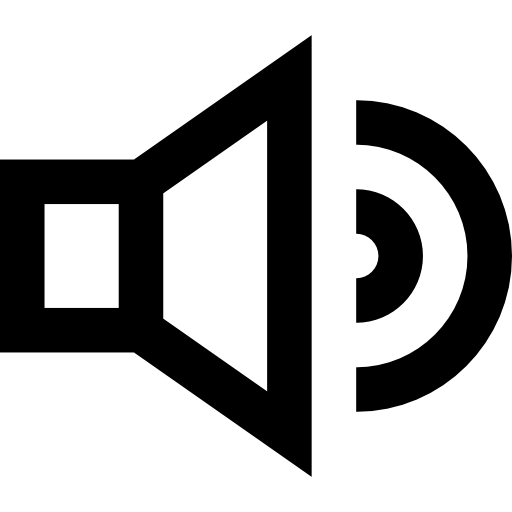 altavoz Basic Straight Lineal icono