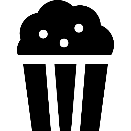 popcorn Basic Straight Filled icona