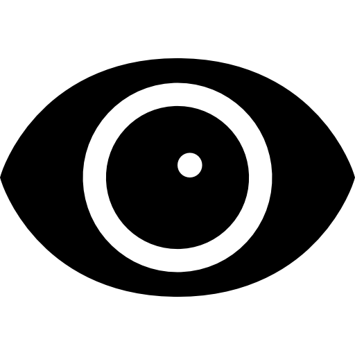 occhio Basic Straight Filled icona