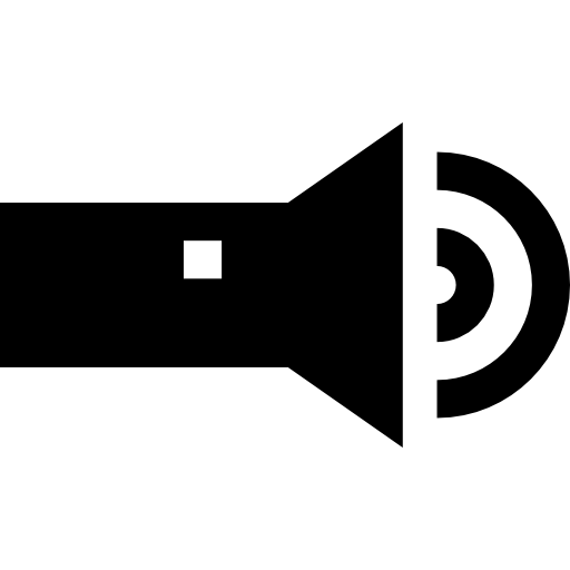 懐中電灯 Basic Straight Filled icon
