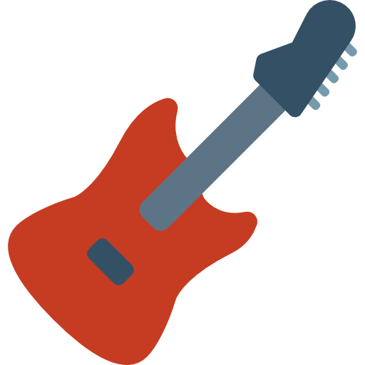 guitarra electrica Basic Rounded Flat icono