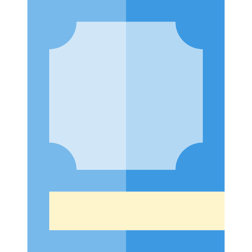 buch Basic Straight Flat icon