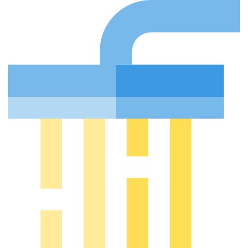 Shower Basic Straight Flat icon