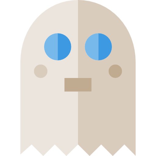 Ghost Basic Straight Flat icon