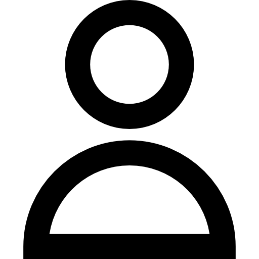 utente Basic Straight Lineal icona