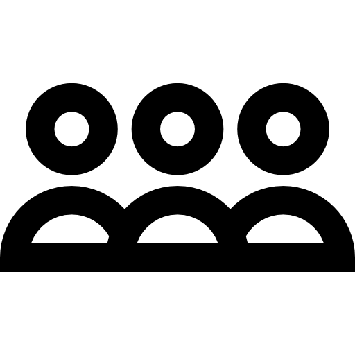 groupe Basic Straight Lineal Icône